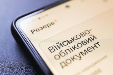 Ukrayna askeri ve askere alınanlar için Ukrayna mobil uygulama rezervi + (Ukraynaca veri güncellemesi hakkında yazılar)