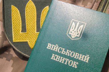 Ukrayna 'da askeri bilet (askeri belge)