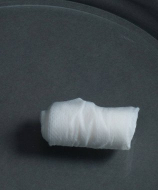 mascarilla comprimida color blanco para uso de spa o cosmetologia 