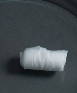 mascarilla comprimida color blanca para uso de spa o cosmetologia 