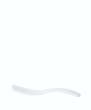 espatula de plastico renk blanco ondulado 