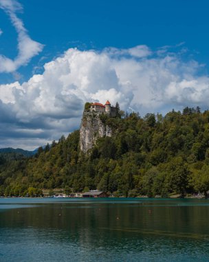 Bled, Slovenia: view of the beautiful lake in the summer season