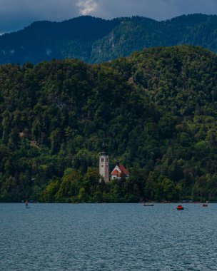 Bled, Slovenia: view of the beautiful lake in the summer season