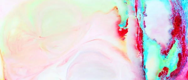 Arte Fluida Fundo Abstrato Multicolorido Líquido Cenário Moda — Fotografia de Stock