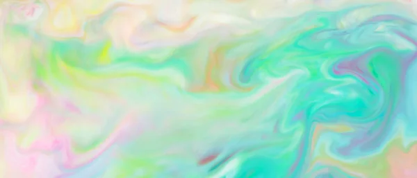 Σουρεαλιστικά Μοτίβα Κύματα Τυρκουάζ Χρώματος Κίνηση Μοντέρνο Πολύχρωμο Φόντο — Φωτογραφία Αρχείου