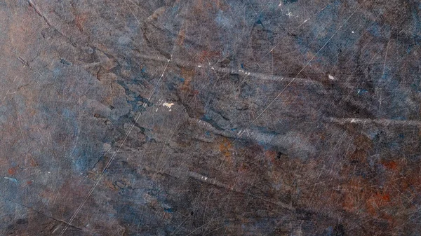 Tmavé Abstraktní Pozadí Poškrábaného Povrchu Vybledlá Textura Grunge Povrch Vinobraní — Stock fotografie