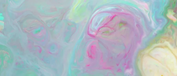 Astratto Sfondo Arte Fluida Con Colori Pastello Tenui Superficie Liquida — Foto Stock