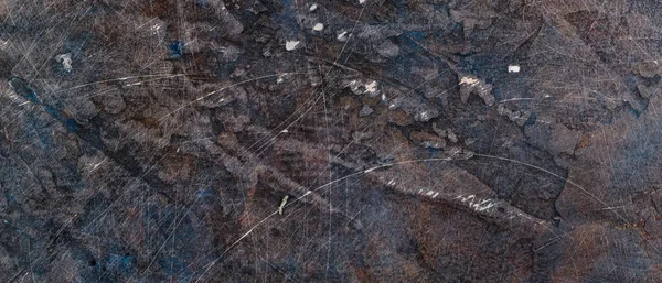 深色的抽象背景划破了表面 淡淡的油漆质地 Grunge表面复古背景 — 图库照片