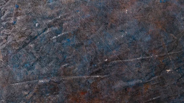 Fond Abstrait Sombre Surface Rayée Texture Peinture Fanée Grunge Surface — Photo