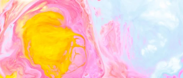 Arte Fluido Fondo Colorido Abstracto Manchas Coloridas Superficie Del Agua —  Fotos de Stock