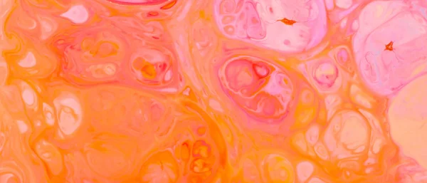 Абстрактний Барвистий Фон Рідкий Художній Фон Рожевими Помаранчевими Кольорами — стокове фото