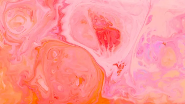 Fundo Colorido Abstrato Fundo Arte Fluida Com Cores Rosa Laranja — Fotografia de Stock