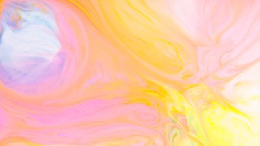 Yaratıcı Sıvı Sanatı: Çok Renkli Döndürme Hareketi, Duvar Kağıdı Tasarımı İçin Soyut Arkaplan