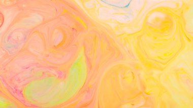 Yaratıcı Sıvı Sanatı: Çok Renkli Döndürme Hareketi, Duvar Kağıdı Tasarımı İçin Soyut Arkaplan