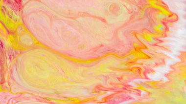 Renkli Benekli ve Sıvı Lekeli Soyut Arkaplan. Moda Renkli Arkaplan