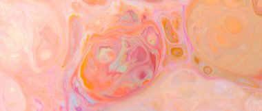 Renkli Soyut Akışkan Sanat Resimleri. Çok Renkli Sıvı Yüzey