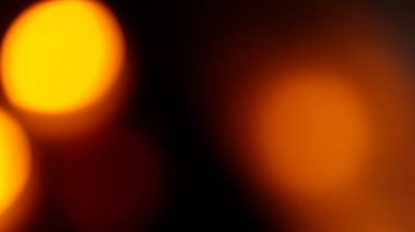 Altın Işıklı Soyut Bokeh Efekti, Noel Işığı Arkaplanı