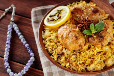 Orijinal Biryani usulü ve Baharatlı Tavuk, Ramazan Yemeği