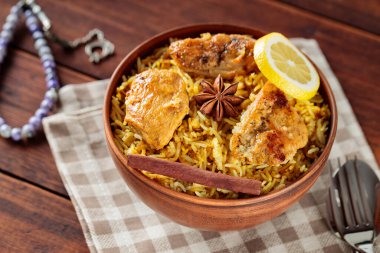 Orijinal Biryani usulü ve Baharatlı Tavuk, Ramazan Yemeği
