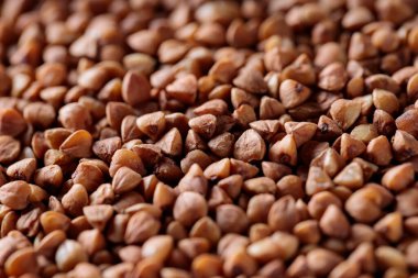 Karabuğday Taneciklerinin Yakın plan Arkaplanı