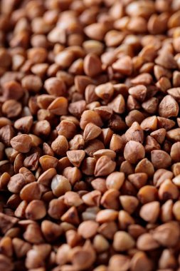 Çiğ Karabuğday Taneleri Macro Atışı