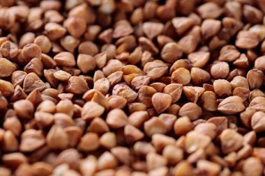 Çiğ Karabuğday Taneleri Macro Atışı