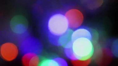 Noel Arkaplanı Parlayan Tinsel Bokeh, Şenlikli Noel Atmosferi