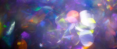 Bokeh Işığıyla Soyut Sanal Arkaplan