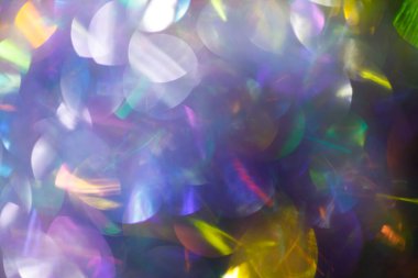 Bokeh Işığıyla Soyut Sanal Arkaplan