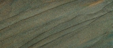 İnce Yeşil ve Altın Tonlu Zarif Soyut Doku