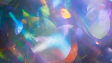 Bokeh Işıklı Gökkuşağı Parıltısı Festivali Arkaplanı