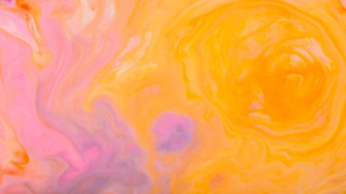 Sıvı, Sıvı Sanat Arkaplanı Üzerinde Renkli Leke ve Lekelerle Soyut Mürekkep Boyama Arkaplanı