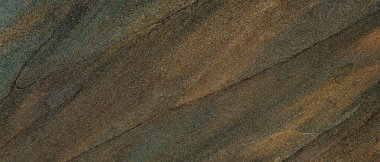 Soyut Turuncu Yeşil Parıltı Arkaplanı Koyu Yeşil Yüzeyde Altın Parlayan Smear