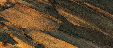 Soyut Parıldayan Arkaplan, Koyu Yeşil Arkaplanda Parlayan Smears