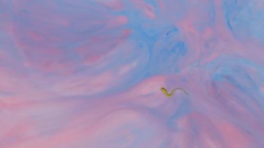 Pastel Pembe Boya Hareketi Soyut Sıvı Sanat Arkaplanı Akan Renkli Sıvı Hareketi, Yakın Çekim