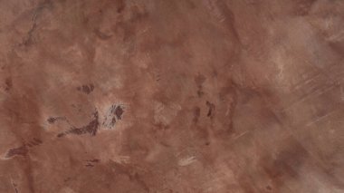 Sıcak Kahverengi Noktalı Soyut Doku Dekoratif Duvar