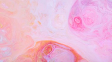 Pembe ve Turuncu Girdaplar Pastel Sıvı Doku, Sıvı Sanat Soyut Arkaplan