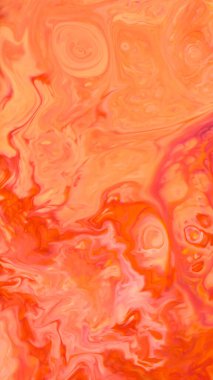 Ilık Pastel Renklerinde Girdap Desenli Parlak Akışkan Doku