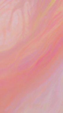 Soyut Sıvı Boyası Dönen Pastel Pembe Benekli Dikey Video