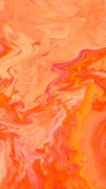 Canlı Soyut Akış Yumuşak Gradyan ile İfade Edici Akışkan Doku