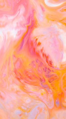 Pembe ve Turuncu Soyut Arkaplanda Yumuşak Gradyan Akışı