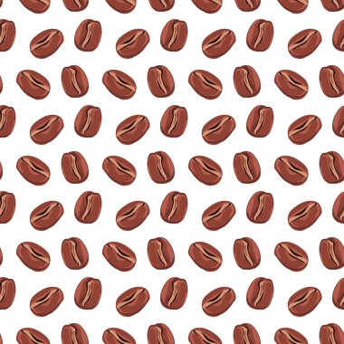 Fasulye pürüzsüz desen. Menü için yazdırma, mutfak duvar kağıdı, ev dekorasyonu, paket kağıdı.