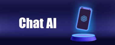 Chatbot, teknoloji şirketi tarafından geliştirilen yapay zeka sohbet robotunu kullanarak ve sohbet ederek. Dijital sohbet robotu, robot uygulaması, sohbet asistanı konsepti. Diyalog için dil modelleri optimize ediliyor.
