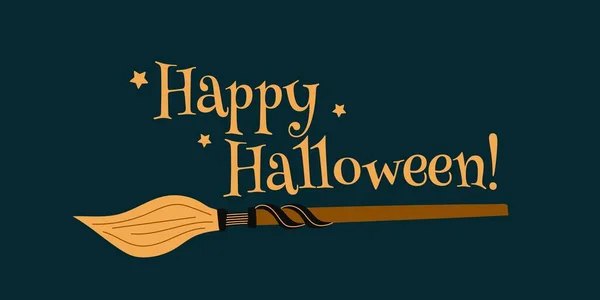 Mutlu Cadılar Bayramı Tebrik Kartları Tatil Dekorasyonu Şeker Şaka Vektör — Stok Vektör