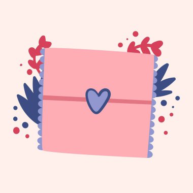 Regl pedi. Düz vektör illüstrasyonu