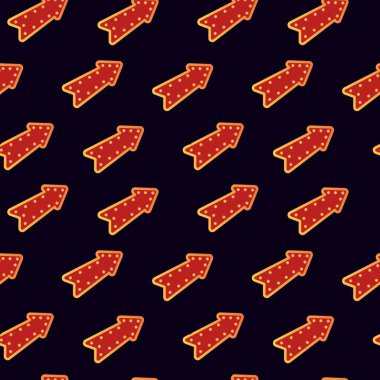 Oklarla parlak, pürüzsüz bir desen. Vektör soyut deseni.