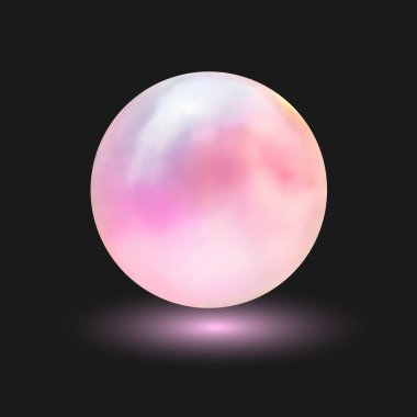 Üç yumuşak, parıldayan küre, yumuşak pembe, mavi ve şeftali renklerini yayarken, aynı zamanda arkaplanı da hafifçe aydınlatıyor. Pürüzsüz yüzeyleri huzuru ve sadeliği çağrıştırıyor..