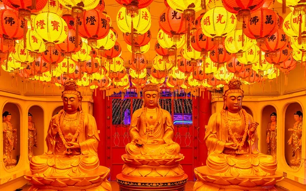 Kek Lok Templom Megvilágított Ezer Lámpások Ünneplésére Kínai Újév 2023 — Stock Fotó