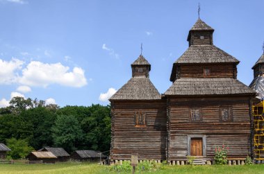 Kiev 'deki Pyrohovo Açık Hava Müzesi - Ukrayna.
