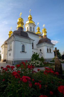 Kiev-Ukrayna 'dan Kiev Pechersk Lavra. 2015 'te çekilmiş.